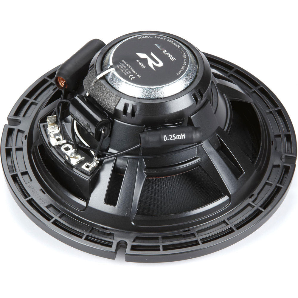 4 Alpine R-S65.2 300 Watt 6.5" Car Audio Coaxial 2-Way Speakers