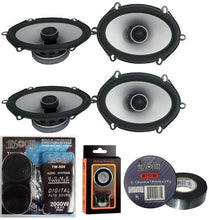 Load image into Gallery viewer, 2 Pairs Alpine S2-S68 5x7 (6x8) Speaker 2-Way Coaxial Speakers Bundle