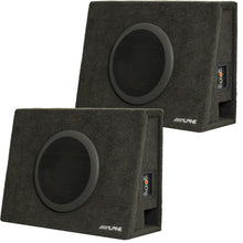 Load image into Gallery viewer, Alpine SBT-S10V Bundle – 2 Alpine SWT 10" Loaded Truck Enclosures (2-Ohms each)
