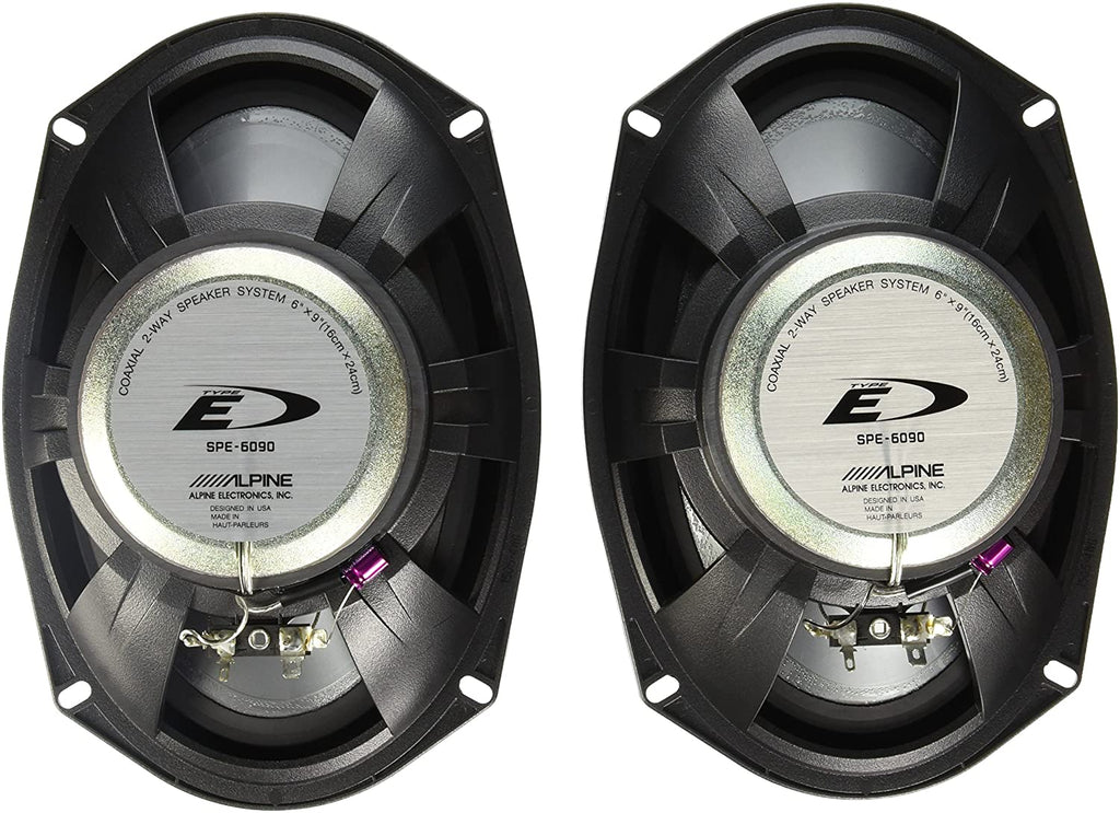 Alpine SPE-6090 6X9" Speaker 600W 2-Way