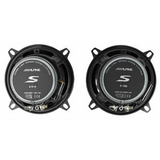 Alpine S-S50 340W 5 1/4" Type-S 2-Way Coaxial Car Speakers