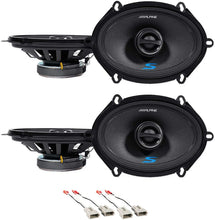 Load image into Gallery viewer, Front+Rear Alpine S 5x7" Factory Speaker Replacement Kit For 1993-1997 Mazda MX6