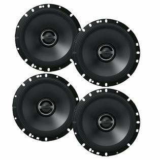 2 Pair Alpine S-S65 480W Max (160W RMS) 6.5" Type S Series 2-Way Coaxial Car Speakers