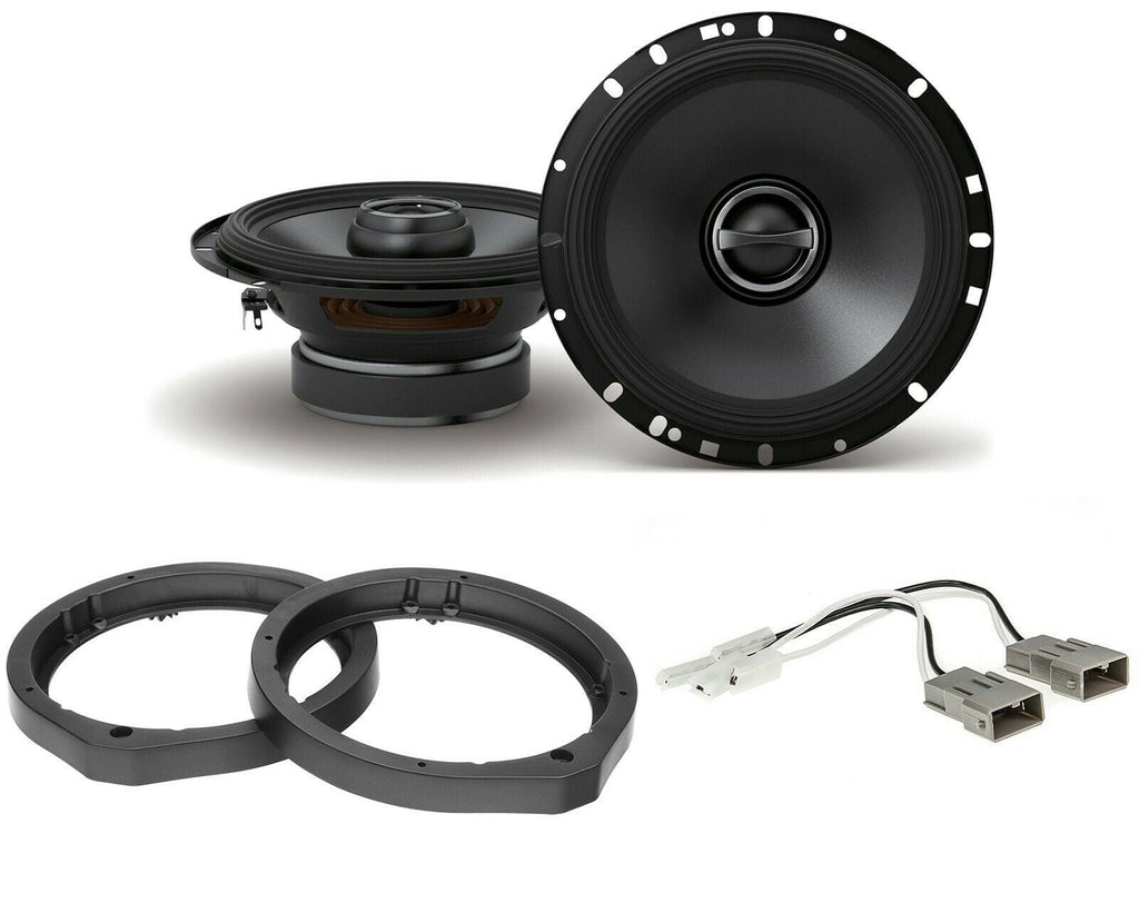 Alpine S2-S65 + Speaker Adapters + Harness Fit Select Honda and Acura Vehicles