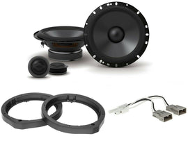 Alpine S2-S65C + Speaker Adapters + Harness Fit Select Honda Acura Vehicles