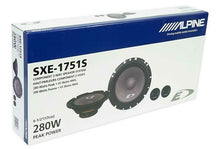 Load image into Gallery viewer, Alpine SXE-1751S 6.5" 280 Watt Car Audio Component Speakers