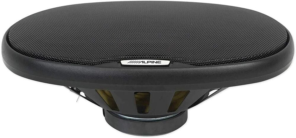 Alpine SXE Series 2-Way 6x9" Coaxial Speakers, 280W Peak Power (SXE-6925S)