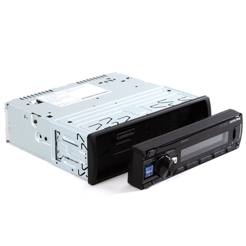 ALPINE UTE-73BT Bluetooth MP3 USB IPOD WMA AUX iPhone Car Stereo Radio