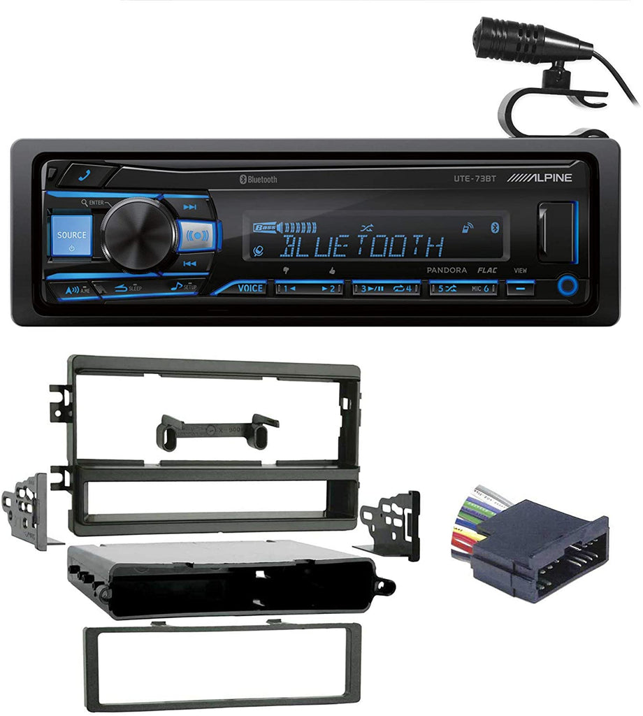 Alpine Digital Media Advanced Bluetooth Stereo Receiver Fit 2000-2003 KIA Spectra