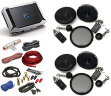 Load image into Gallery viewer, Alpine Type-X Bundle 2-Pair X-S65C 6.5" Component Speaker, X-A70F 700W 4-Ch Amp, and Absolute KIT4 4 Gauge Amp Wiring Kit