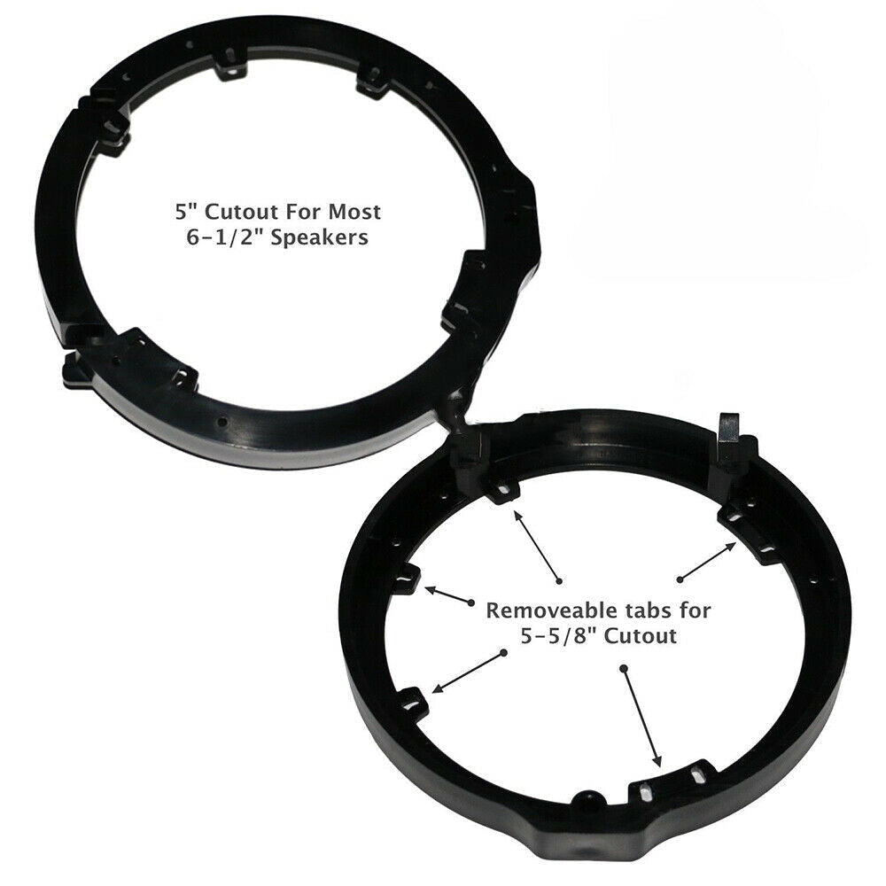 ABSOLUTE Honda 6.5", 6.75" Speaker Adapter  & Speaker Harness