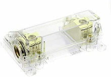 Load image into Gallery viewer, Absolute USA ANH-0 Gold Inline ANL Fuse Holder Fits 0, 2, 4 Gauge with 250AMP Fuse