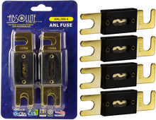 Load image into Gallery viewer, Absolute USA ANL80-4 4 Pack ANL 80 Amp Gold Plated Fuse