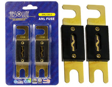 Load image into Gallery viewer, Absolute USA ANL120-2 2 Pack ANL 120 Amp Gold Plated Fuse