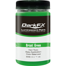 Antari DFX-VL1QT-BGN Antari DarkFX UV Paint (Bright Green, 1 Quart)