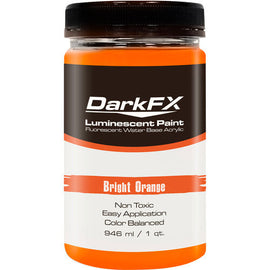 Antari DFX-VL1QT-BOR Antari DarkFX UV Paint (Bright Orange, 1 Quart)