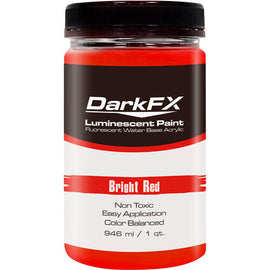 Antari DFX-VL1QT-BRD Antari DarkFX UV Paint (Bright Red, 1 Quart)