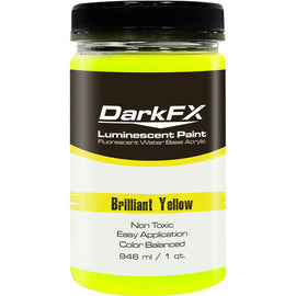 Antari DFX-VL1QT-BYL DarkFX UV Paint (Bright Yellow, 1 Quart)