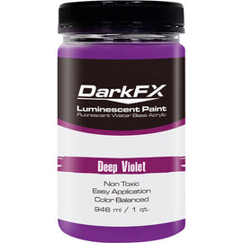 Antari DFX-VL1QT-DVL Antari DarkFX UV Paint (Deep Violet, 1 Quart)