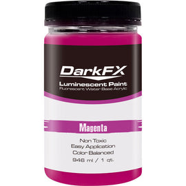 Antari DFX-VL1QT-MGT DarkFX UV Paint (Magenta, 1 Quart)