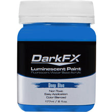 Load image into Gallery viewer, Antari DFX-VL6OZ-DBL DarkFX UV Paint (Deep Blue, 6 Ounces)