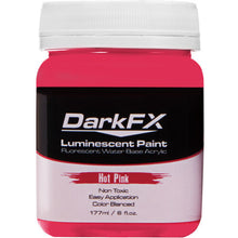 Load image into Gallery viewer, Antari DFX-VL6OZ-HPK DarkFX UV Paint (Hot Pink, 6 Ounces)