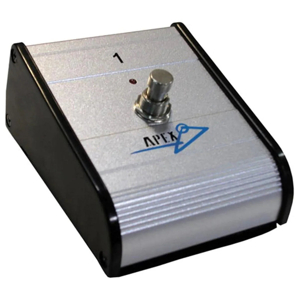 Apex AFS1 Single-Button Footswitch with LED