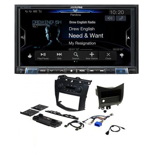 Alpine Bundle - INE-W987HD 7-Inch Nav Receiver and PAC RPK4-HD1101 2003-07 Honda Accord Installation Kit