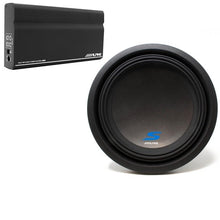 Load image into Gallery viewer, Alpine KTA-200M Mono Power Pack Amp with S-W12D2 12" Subwoofer and Bass Knob
