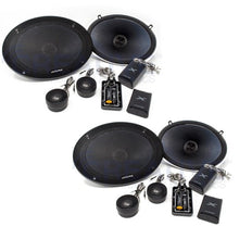 Load image into Gallery viewer, Alpine X-S69C Bundle - Two pairs of X-Series 6x9 Inch Component 2-Way Speakers