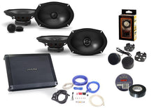 Load image into Gallery viewer, Alpine BBX-F1200 Amp &amp; S2-S69C 6X9 Component &amp; S2-S69 6X9" Speakers &amp; Wiring Kit