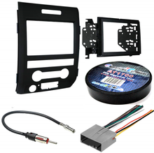 Load image into Gallery viewer, Car Stereo Installation Kit Compatible Fit Ford F150 2009 – 2012 In-Dash Mounting Kit Antenna, and Harness for Double Din Radio Receivers