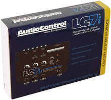 Load image into Gallery viewer, Audio Control LC7i &amp; ACR-1 6 Channel Line Out Converter with bass restoration adds aftermarket subs and amps to a factory system &amp; ACR-1 Dash Remote