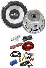 Load image into Gallery viewer, Absolute Axis Series AX1000 10" 1000W Power Subwoofer &amp; 4 Gauge Amp Kit