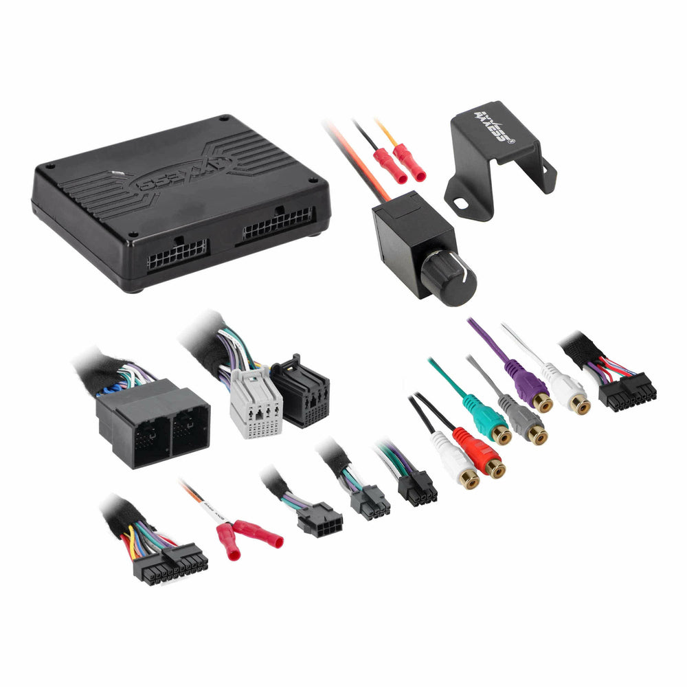 Axxess AXDSPL-GM32 DSP Package with AXDSP-L, T-Harness and Amp Bypass Harness - GM 2022-Up