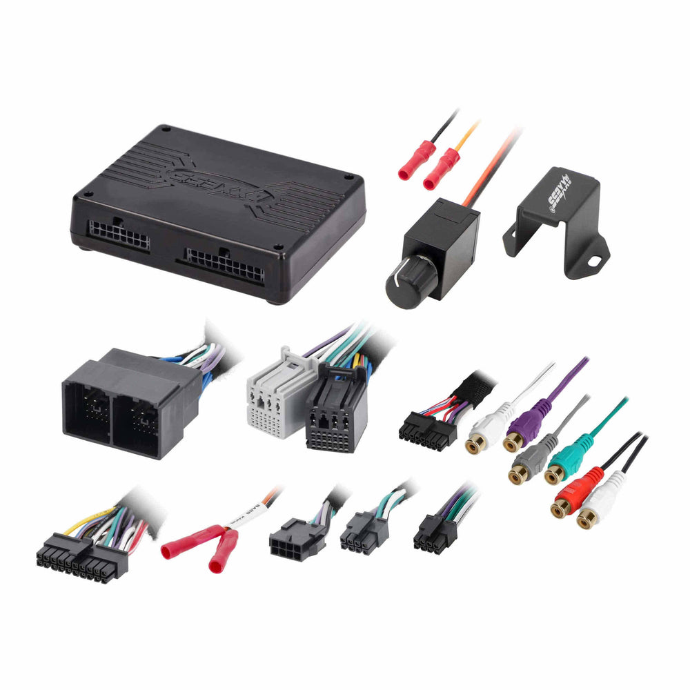 Axxess AXDSPL-GM32 DSP Package with AXDSP-L, T-Harness and Amp Bypass Harness - GM 2022-Up