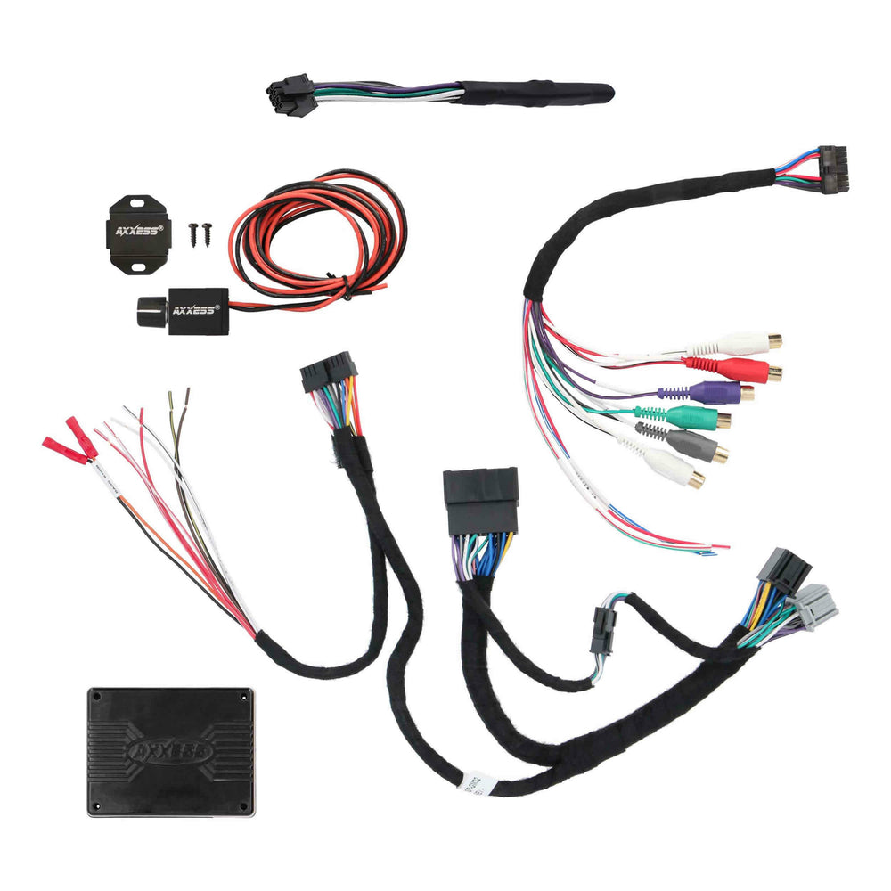 Axxess AXDSPL-GM32 DSP Package with AXDSP-L, T-Harness and Amp Bypass Harness - GM 2022-Up