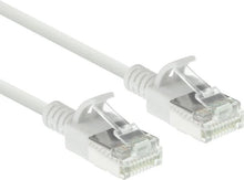 Load image into Gallery viewer, 6 Cat6a Ethernet Network Patch Cable RJ45 23AWG 600Mh Solid Copper Wire 3' White