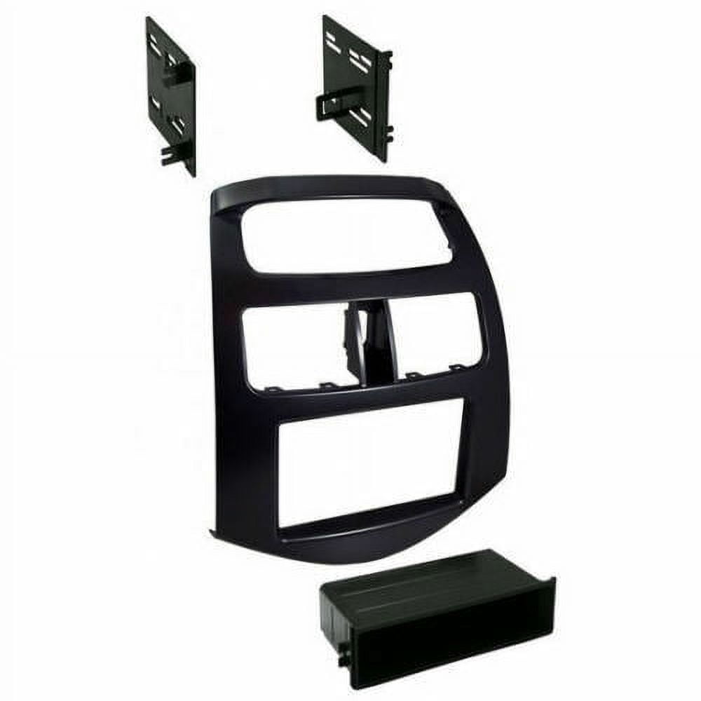 American International GMK313 Single/Double DIN Dash Kit Fit 2013-Up Chevy Spark