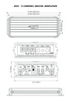 Load image into Gallery viewer, Cerwin Vega B55 Stealth Bomber 5-Channel Class-D Full Range Amplifier
