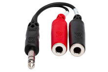 Load image into Gallery viewer, Hosa YPP-117 Stereo Breakout Cable 1/4 in TRS to Dual 1/4 in TSF