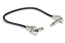 Load image into Gallery viewer, Hosa IRG-101 Guitar Patch Cable, Low-profile Right-angle to Same - 1 Feet