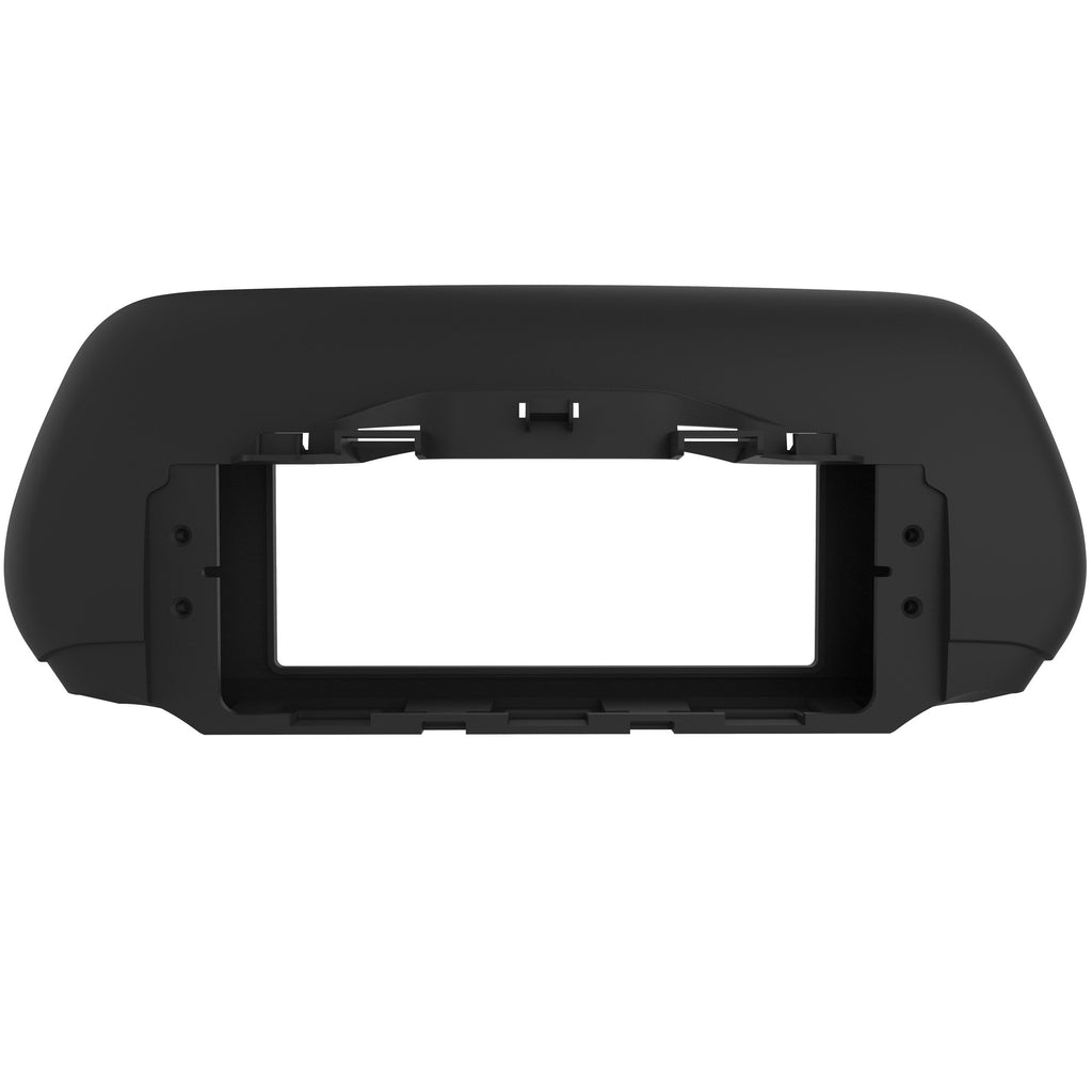 Metra 99-7396 L Shaped Single DIN 2" or Double DIN 4" Car Stereo Dash Kit - Compatible Fits for Hyundai Santa Fe 2019-2020