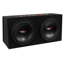Load image into Gallery viewer, Cerwin Vega BKX212S XED Series Dual 12" Sealed Enclosure &amp; Amplifier Bass Package
