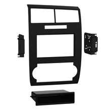 Load image into Gallery viewer, Double Din In Dash Mounting Kit fits 2005-2007 Dodge Magnum (Black) harness Package