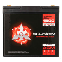 Load image into Gallery viewer, Shuriken SK-BT60 12V High Performance AGM Power Cell Battery for Systems Up To 1500 Watts