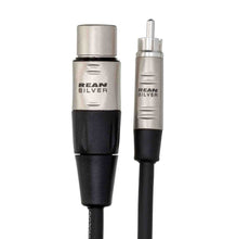 Load image into Gallery viewer, Hosa HXR-003, XLR3F to RCA Unbalanced Interconnect Cable - 3 Feet