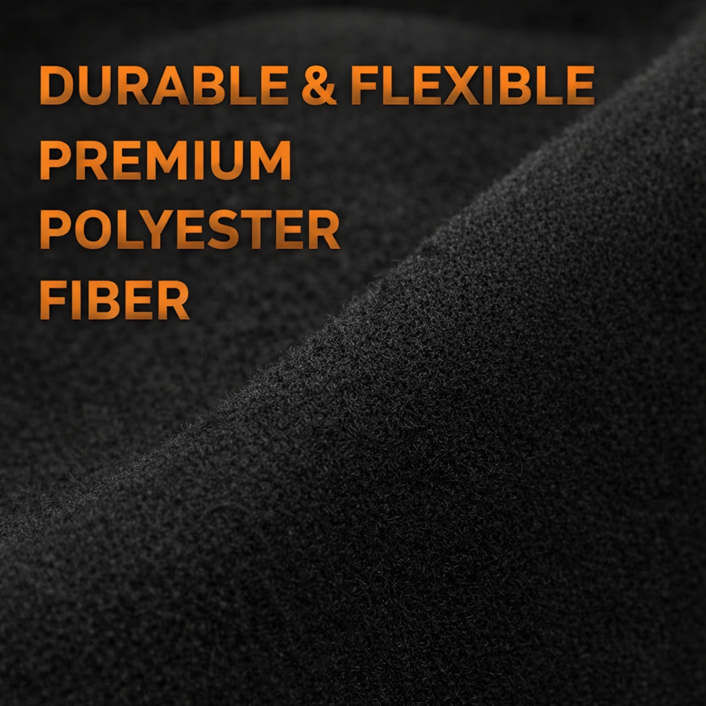 Absolute C3BK 3' Long 4' Wide Black Carpet for Speaker Sub Box Carpet