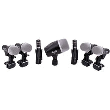 Load image into Gallery viewer, Cad Audio Stage7 Premium 7-Piece Drum Instrument Mic Pack Vinyl Carrying Case + 4 Microphones Cables