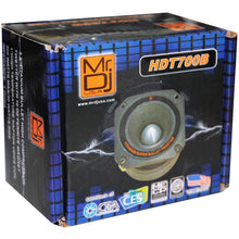 Load image into Gallery viewer, 2 MR DJ HDT700B 3.5" Titanium Bullet High Compression Tweeter Car Van ATV UTV Marine Boat Motorcycle Motorsports Competition